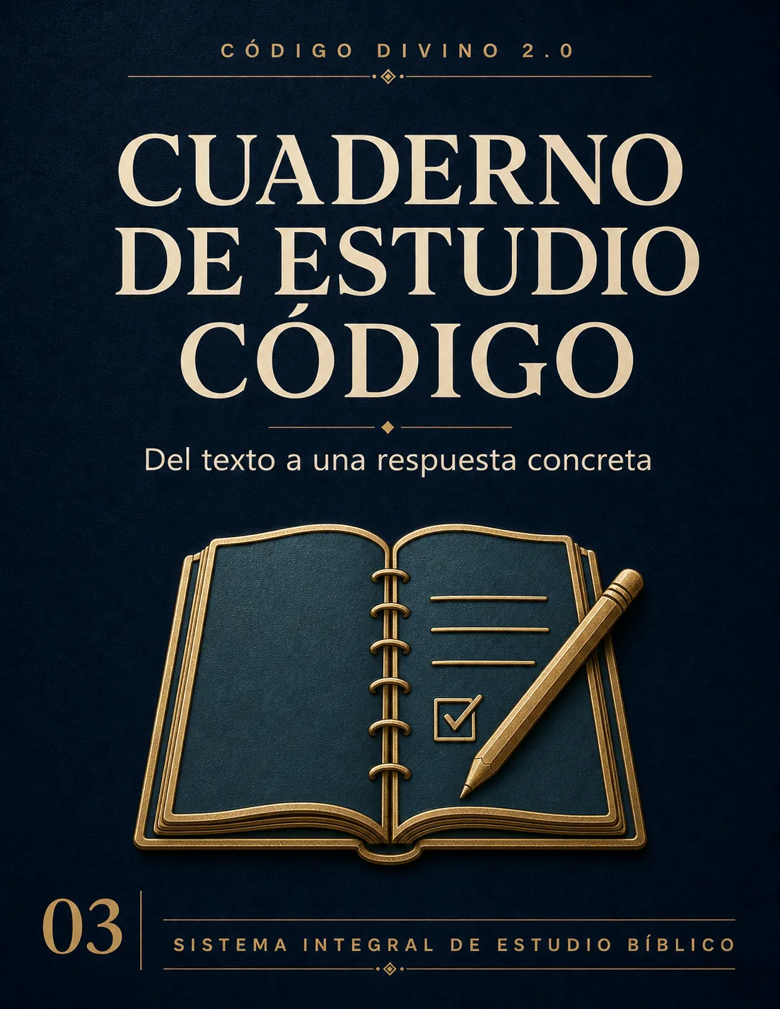 Portada de Cuaderno de Estudio CÓDIGO